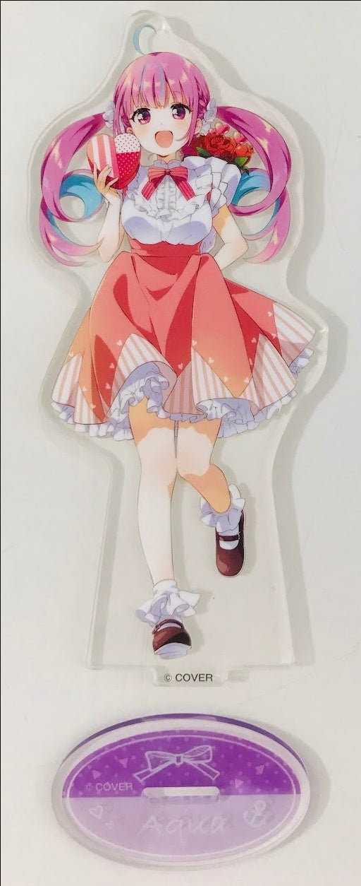 FamilyMart hololive x FamilyMart Holomart Vol.6 HAPPY x 2 VALENTINE Holomart Vol.6 Acrylic Stand Aqua Minato