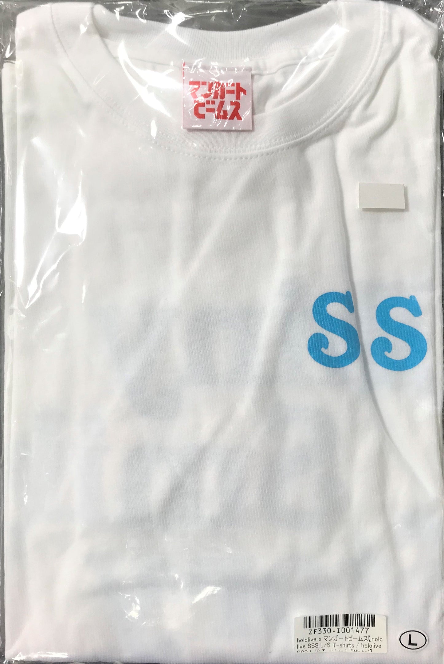 hololive hololive×MANGART BEAMS hololive Logo S/S T-shirts White L size hololive SUPER EXPO 2022