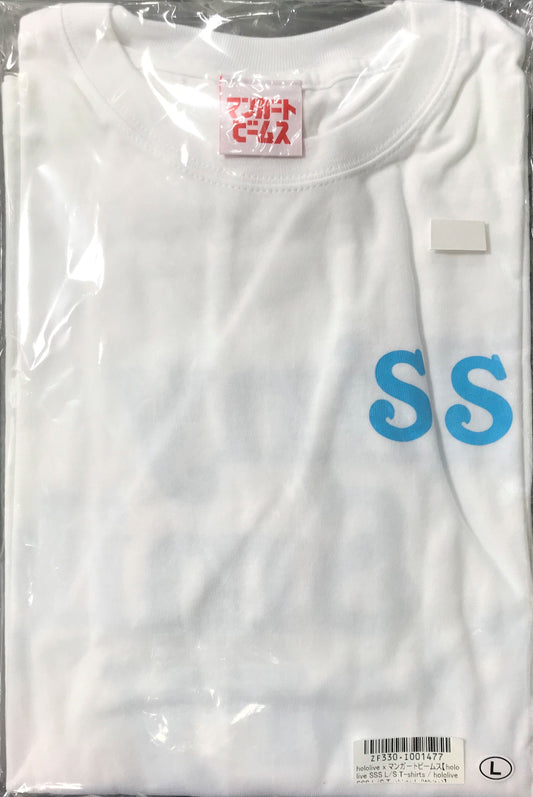 hololive hololive×MANGART BEAMS hololive Logo S/S T-shirts White L size hololive SUPER EXPO 2022