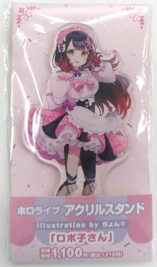 FamilyMart hololive original acrylic stand illustration by Chon Roboco-san