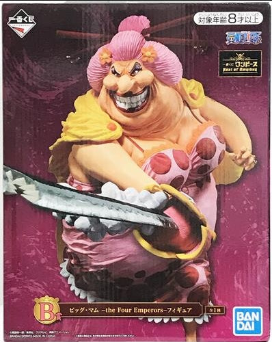 BANDAI SPIRITS ichiban kuji ONE PIECE Best of Omnibus B Prize Double Chance Campaign Charlotte Linlin Big Mom -the Four Emperors- Figure