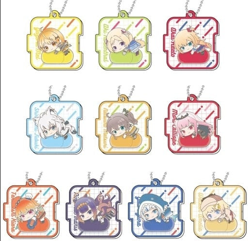 Hase Pro/Bandai Keychain BOX Pitatto Acrylic Keychain Virtual YouTuber hololive Hugmeets B BOX