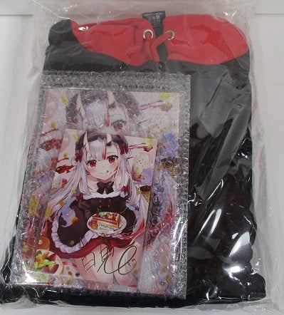 hololive hololive birthday commemorative set with foil stamped copy Handwritten Signatureed postcard Nakiri Ayame