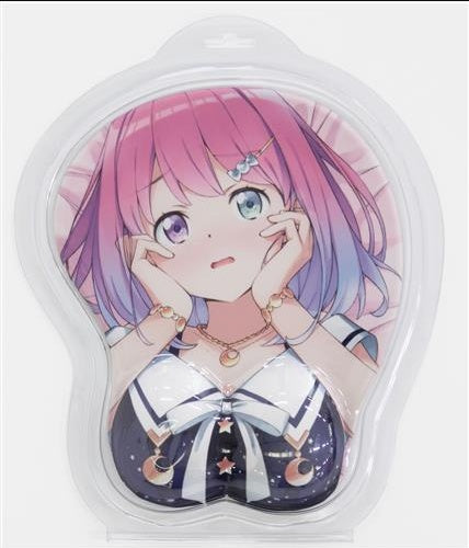 hololive hololive birthday commemoration 2021 boobs mouse pad Himemori Luna