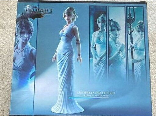 Square Enix Final Fantasy XV Play Arts Kai Lunafreya Nox Fleuret Action Figure