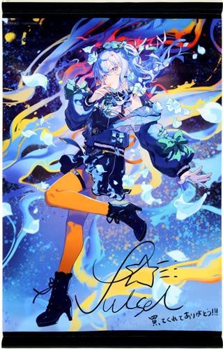 Cover hololive copy Handwritten Signatureed comment A3 tapestry Hoshimachi Suisei Gamers CD purchase bonus