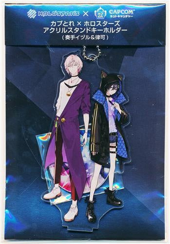 CAPCOM Holostars x Cap Tore Acrylic Stand Keychain Rikka Kanade Izuru