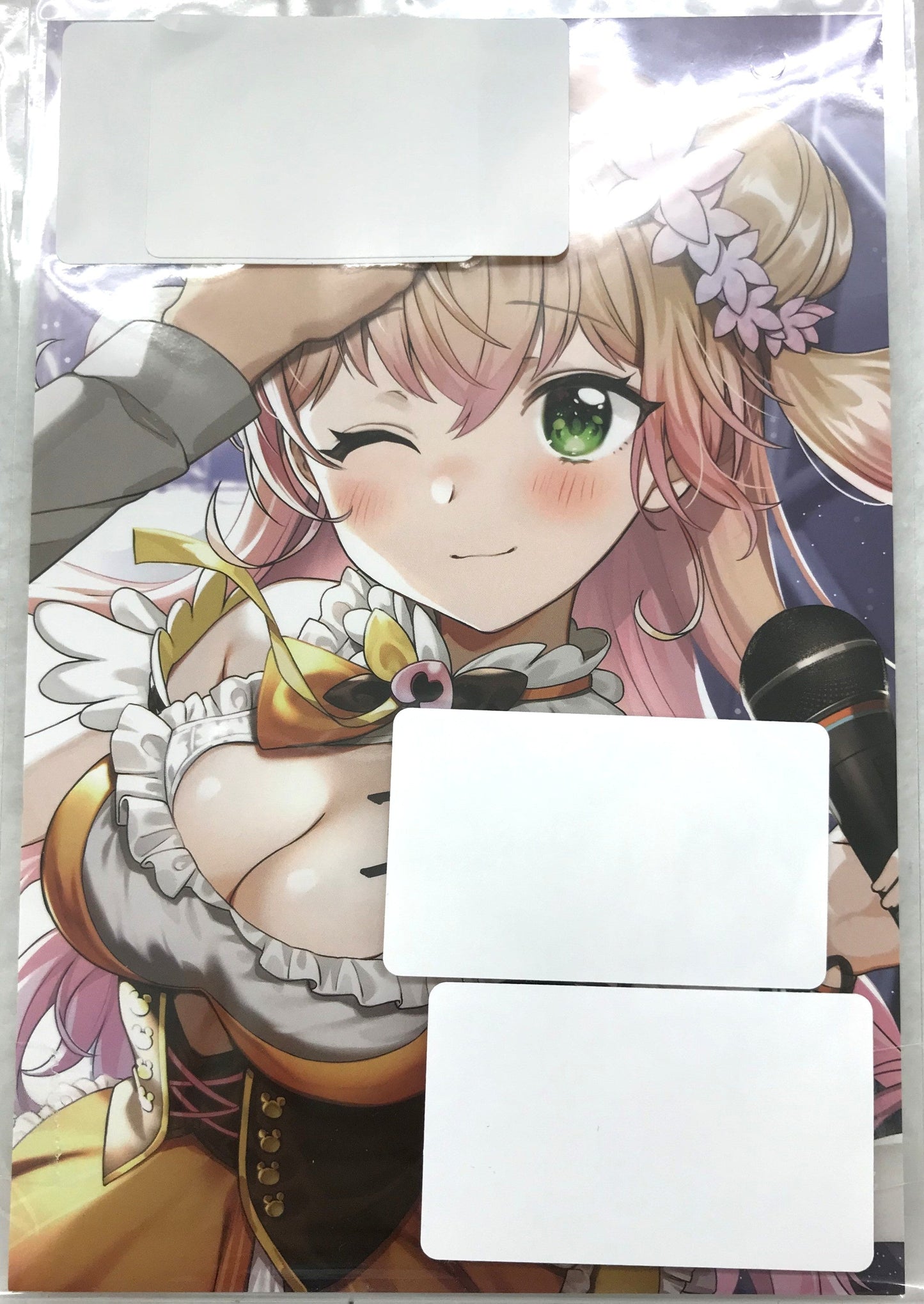 hololive hololive birthday commemoration 2021 Handwritten Signatureed illustration postcard drawn by Mr. Nishizawa 5mm Momosuzu Nene