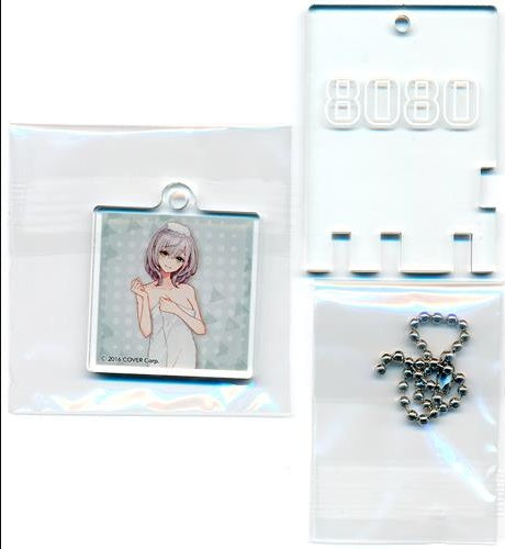 Gokurakuyu hololive x Gokurakuyu RAKU SPA Trading Public Bath Keychain Bath Day ver. Shirogane Noel