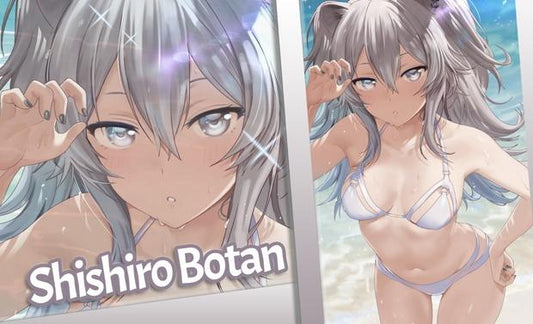 TCG Playmat 300mm x 500mm hololive Swimsuit Shishiro Botan
