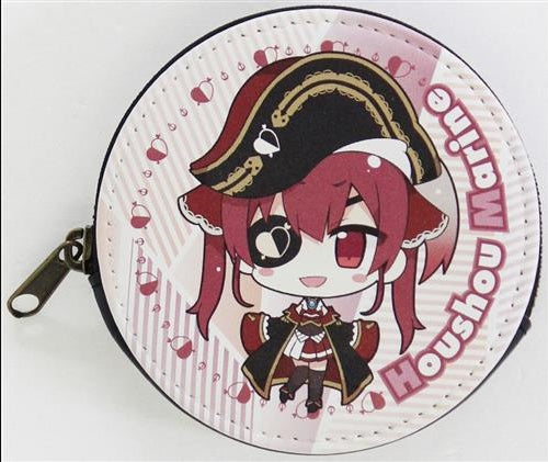 TSUKUMO hololive x Tsukumo Original Collaboration Goods First Coin Case Houshou Marine Tsukumo Net Shop Limited