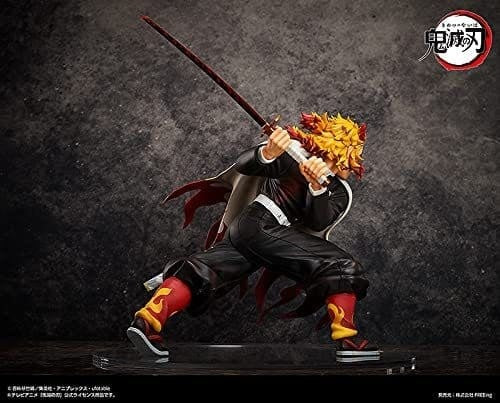 Freeing Figure Kyoujurou Rengoku Demon Slayer Kimetsu no Yaiba 1/4 Pre-painted Plastic GOODSMILE ONLINE SHOP Animate AmiAmi Amazon.co.jp Exclusive