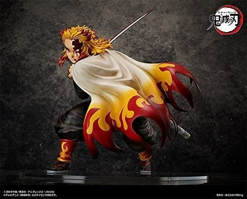 Freeing Figure Kyoujurou Rengoku Demon Slayer Kimetsu no Yaiba 1/4 Pre-painted Plastic GOODSMILE ONLINE SHOP Animate AmiAmi Amazon.co.jp Exclusive