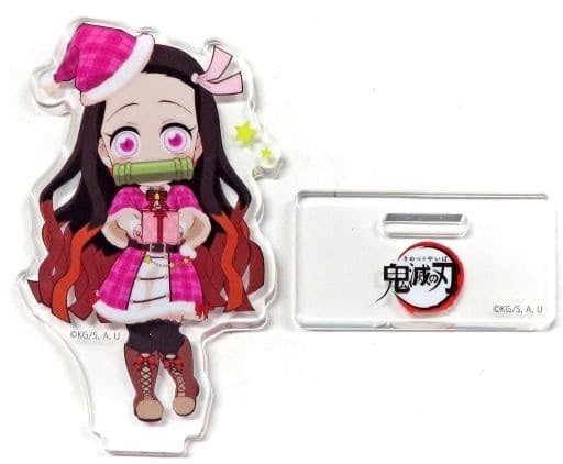 Nezuko Kamado Demon Slayer Kimetsu no Yaiba x ufotable cafe Christmas Event 2021 Random Acrylic Stand