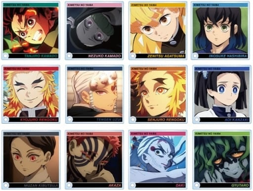 Almabianca BOX Demon Slayer Kimetsu no Yaiba trading scene acrylic stand panel ver.A