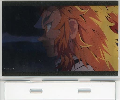 All 8 types set TV animation Demon Slayer Kimetsu no Yaiba Mugen Train x ufotable Cafe x Machi Asobi CAFE flame pillar lenticular random acrylic stand