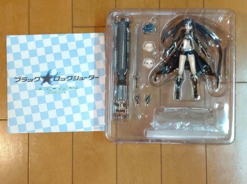 figma Black Rock Shooter Figure Original Anime Dvd Include Max factory