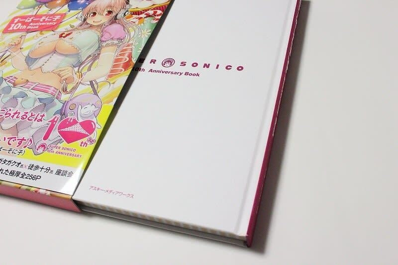 Super Sonico 10th Anniversary Book Art Design Works Illustration Japan