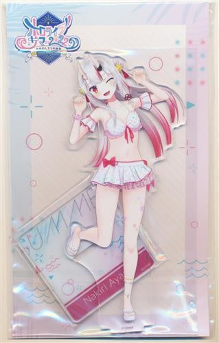 hololive hololive hololive Summer 2022 3D acrylic stand Shiny Wave ver. Nakiri Ayame