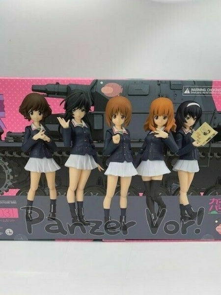 Max Factory figma EX-031 Angler Team Girls und Panzer Optional Parts Included
