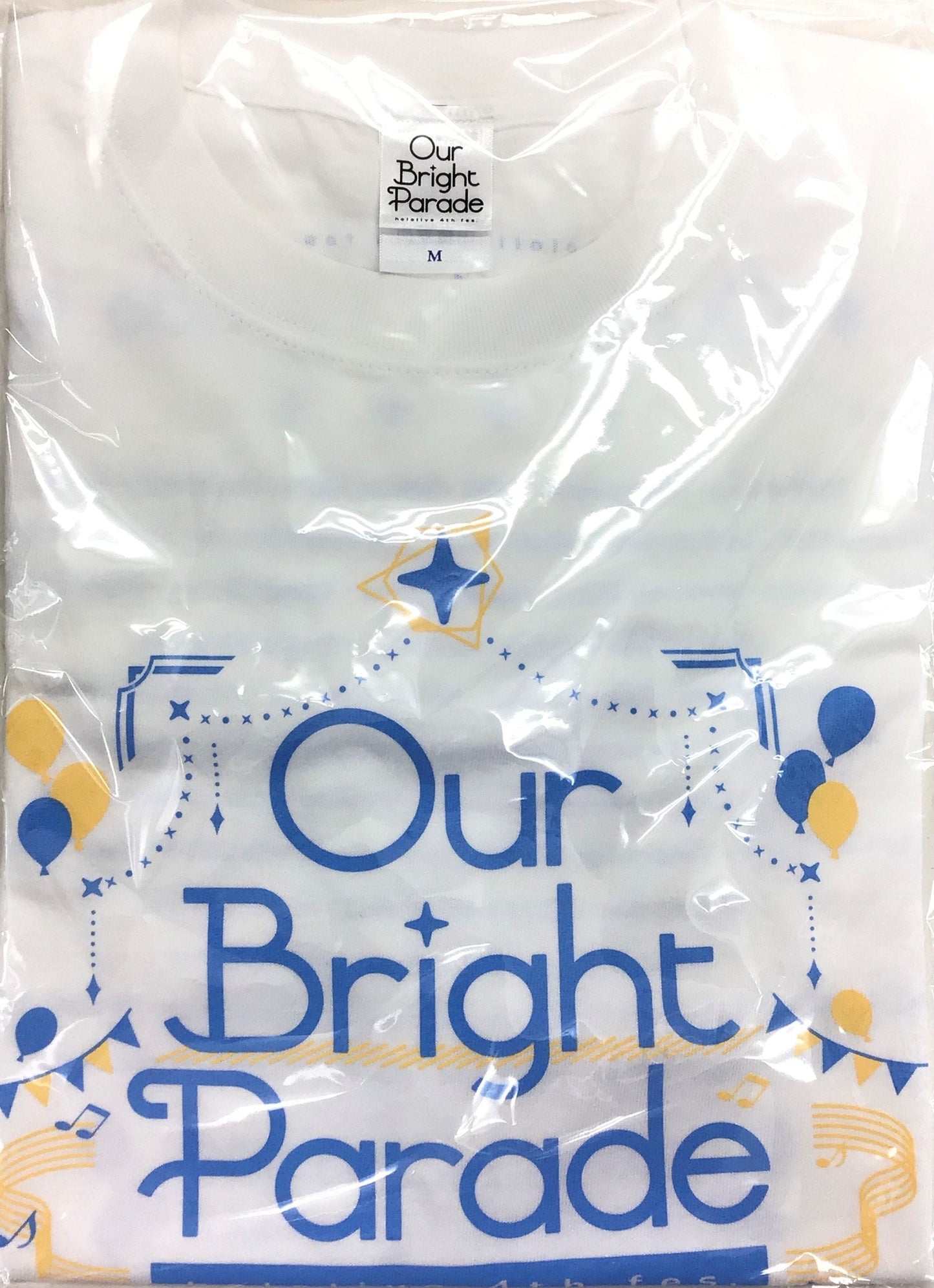 hololive hololive hololive 4th fes. Our Bright Parade T-shirt White M size hololive SUPER EXPO 2023