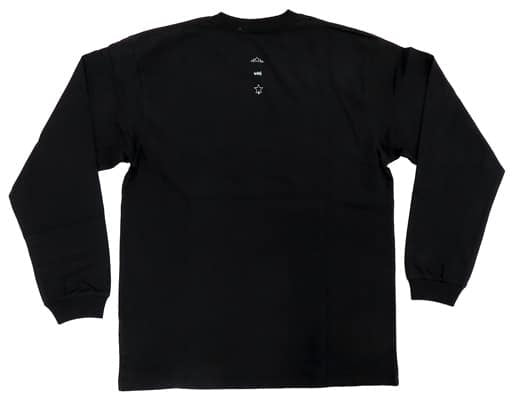 Clothing Suisei Hoshimachi Long T Black Free Size Hololive Suisei Hoshimachi x CONVERSE TOKYO