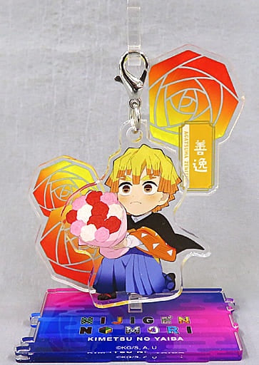 Zenitsu Agatsuma Nijigen no Mori x Demon Slayer Kimetsu no Yaiba 5th Purapura acrylic stand