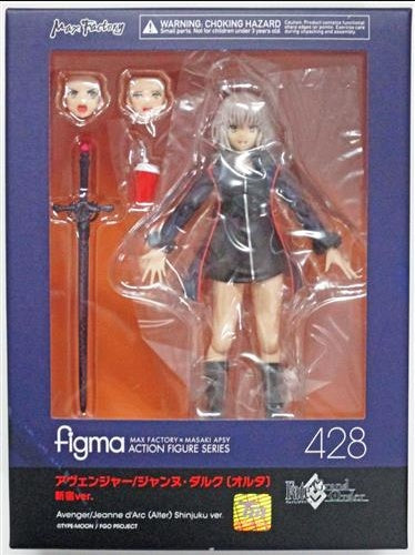 Max Factory figma 428 Fate/Grand Order Avengers/Jeanne d'Arc Alter Shinjuku ver. Figure Max Factory