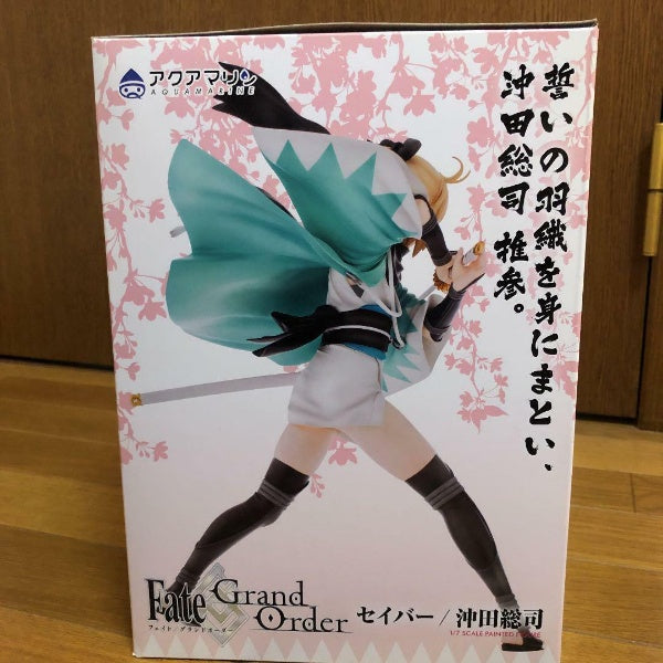 Okita Souji Aquamarine Aquamarine Fate/Grand Order Sakura Saber 1/7 Figure