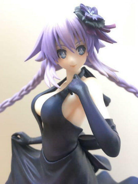 WING Hyperdimension Neptunia Purple Heart Dress Ver 1/7 PVC Figure From Japan