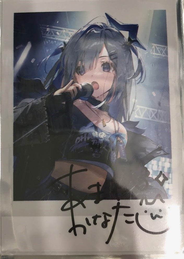 hololive hololive Birthday Anniversary 2023 Handwritten Signatureed Instax Bromide Card Amane Kanata
