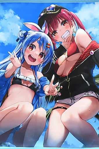 Utsura Uraraka Doujin Poster Tapestry Calendar Virtual Youtuber Peko Marisama B2 Tapestry Usada Pekora Houshou Marin Eletto C100/Utsura Uraraka