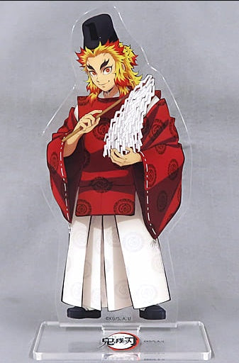 ufotable Kyoujurou Rengoku Demon Slayer Kimetsu no Yaiba Happy New Year Sumijiro and New Year's Visit Illustration Acrylic Stand C101 Goods