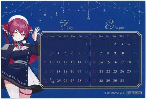 Chugai Mining hololive original postcard Houshou Marine