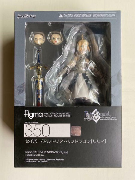 Figma 350 Saber Altria Pendragon Lily Figure Fate / Grand Order Max Factory JP