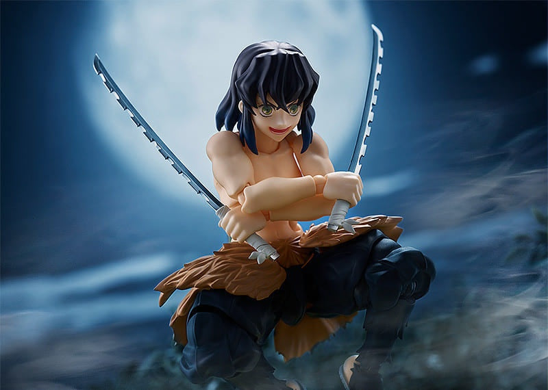 Max Factory figure figma Inosuke Hashibira Demon Slayer Kimetsu no Yaiba
