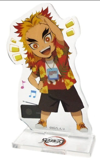 Kyoujurou Rengoku Demon Slayer Kimetsu no Yaiba x ufotable cafe Summer Vacation Event Random Acrylic Stand Group B
