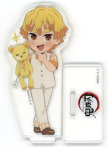 Zenitsu Agatsuma Demon Slayer Kimetsu no Yaiba x ufotable Cafe / Machi Asobi CAFE White Day Event 2023 Random Acrylic Stand B