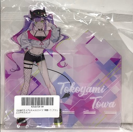 CAPCOM hololive x Kaputore Acrylic Smartphone Stand Towa Tokoyami Costume 1
