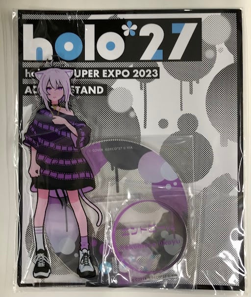 hololive hololive holo 27 acrylic stand end roll Nekomata Okayu hololive SUPER EXPO 2023