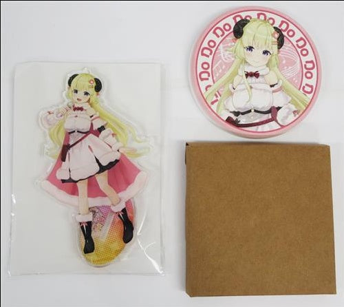 hololive hololive Tsunomaki Watame 3D Commemorative Acrylic Stand Coaster Set Tsunomaki Watame