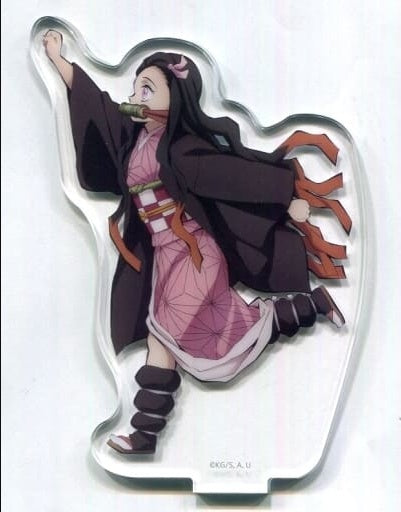 ufotable accessories missing/individual item Nezuko Kamado character acrylic stand C98 movie version Demon Slayer Kimetsu no Yaiba infinite train departure progress set