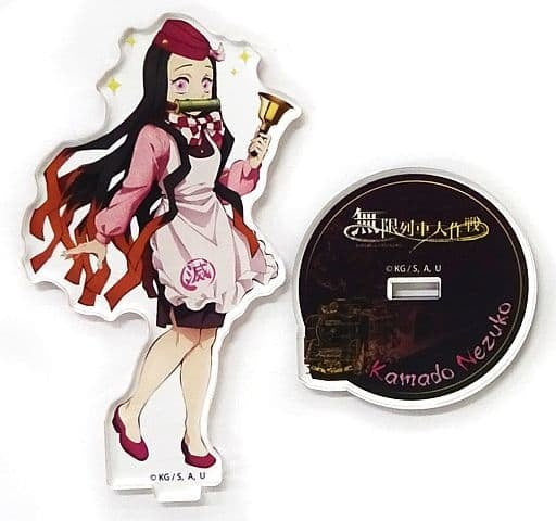 Indoor Nezuko Kamado Acrylic Stand Demon Slayer Kimetsu no Yaiba x SL Gunma Infinite Train Operation