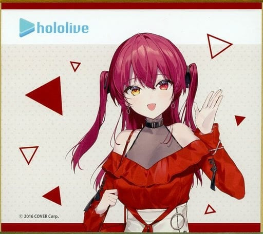 Miscellaneous Goods/Accessories Paper Products Houshou Marin Plain Clothes Virtual YouTuber Hololive x Pasela Mini Shikishi