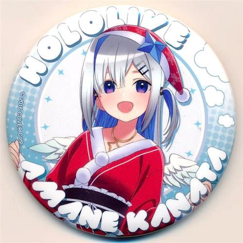 Chugai Mining hololive Trading Can Badge Christmas life-size ver. Amane Kanata