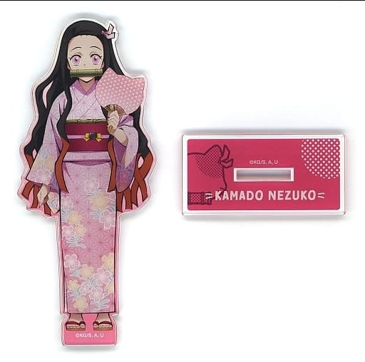 Bandai Namco Amusement Nezuko Kamado Acrylic Stand Demon Slayer Kimetsu no Yaiba Festival Biyori