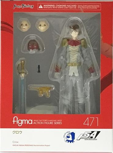 Max Factory figma 471 PERSONA 5 the Animation Crow Figure Max Factory