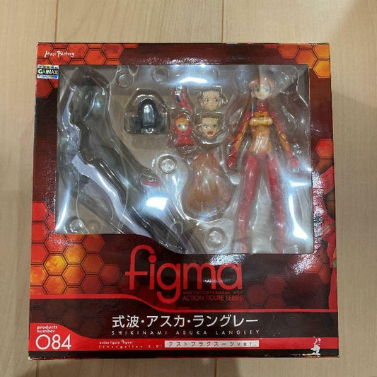 figma Evangelion 2.0 Asuka Langley Test Plug Suit Ver. Figure #084 Max Factory