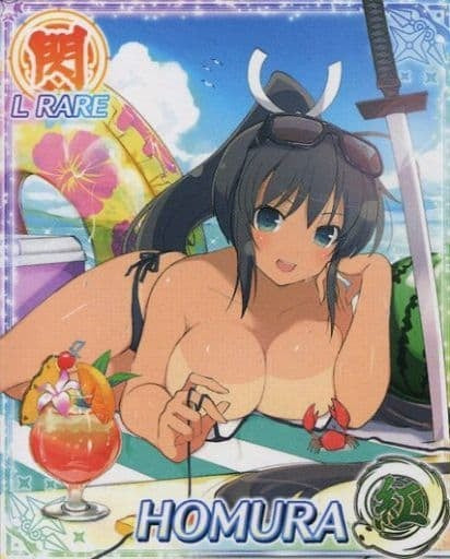 HOBBY STOCK Anime Trading Card/L RARE/Senran Kagura NewWave G Burst Real Card NW017 L RARE Homura