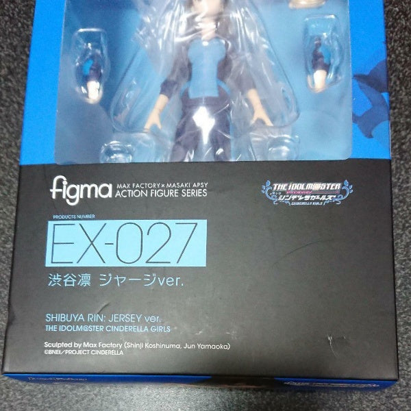 Figma EX-027 Rin Shibuya Jersey Ver. Figure The Idolmaster Max Factory Japan